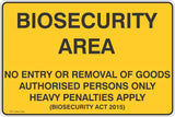 No Entry Or Removal Of Goods Authorised Persons Only  Safety Signs and Stickers