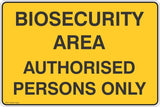 Authorised Persons Only Safety Signs & Stickers