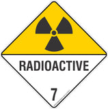 Radioactive 7 Safety Signs & Stickers & Placards
