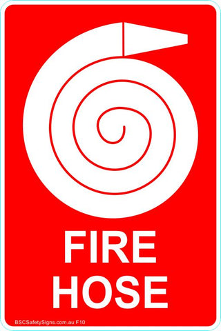This Fire Extinguisher - Fire Hose Safety Signs and Stickers