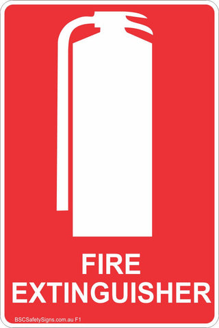 Fire Extinguisher Safety Sign