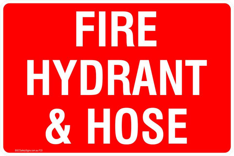 This Fire Extinguisher - Fire Hydrant & Hose Safety Signs and Stickers