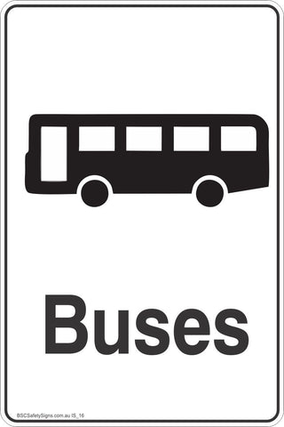 Information Buses Safety Signs and Stickers