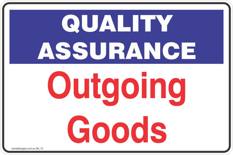 Quality Assurance Isolated Area Safety Signs and Stickers