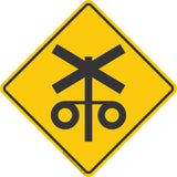 RAILWAY CROSSING R6-26 Road Sign