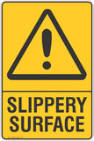 Slippery Surface Safety Sign
