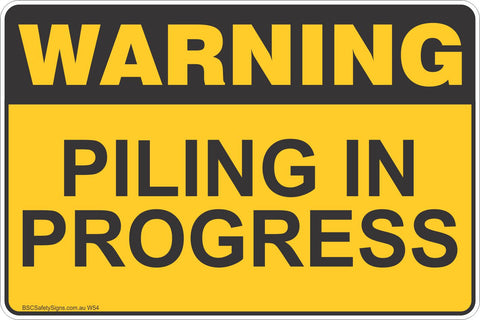 Piling In Progress