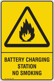 Battery charging station no smoking Safety Signs and Stickers Safety Signs and Stickers