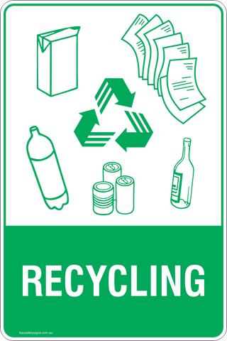 Recycling Signs and Stickers
