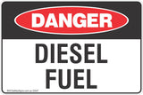 Diesel Fuel Safety Sign