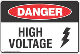 Danger High Voltage Safety Signs and Stickers