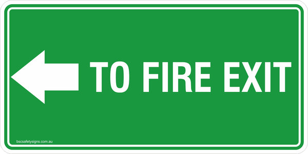 Emergency Information Signs and Stickers – BSC Safety Signs Australia