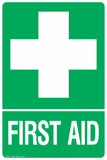 First Aid Identification Safety Sign