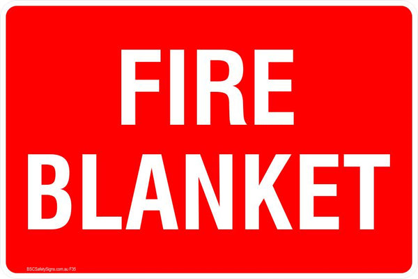 This Fire Extinguisher - Fire Blanket 3 Fire Safety Signs - Stickers ...