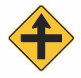 CROSSROAD (symbolic) W2-1 Road Sign