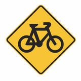 BICYCLE (symbolic) W6-7 Road Sign