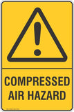 Warning Compressed Air Hazard Safety Signs and Stickers Safety Signs and Stickers