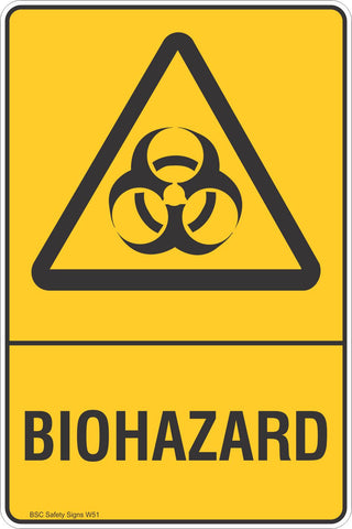 Biohazard Safety Sign
