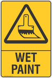 Wet Paint Safety Sign