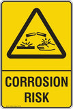 CORROSION RISK Safety Signs and Stickers