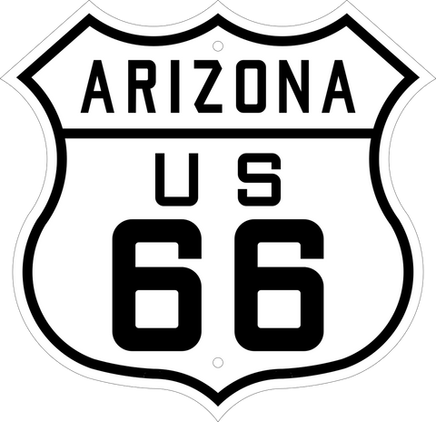 Route 66 Novelty Sign